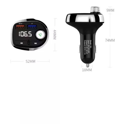 FM-трансмиттер T62 Bluetooth + 2 порта USB ATR Power фото 5